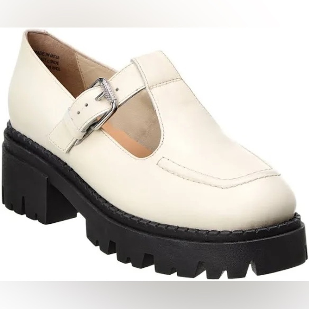 Seychelles Luster Off White Platform Loafer